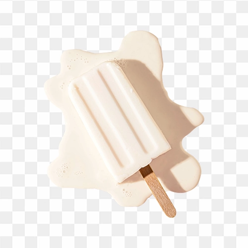 Melting ice cream stock png image royalty free